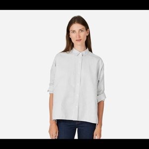 Everlane square Oxford size 6